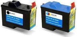 Dell Remanufactured Black and Colour Ink Cartridges M4640+M4646 - Free UK Delivery